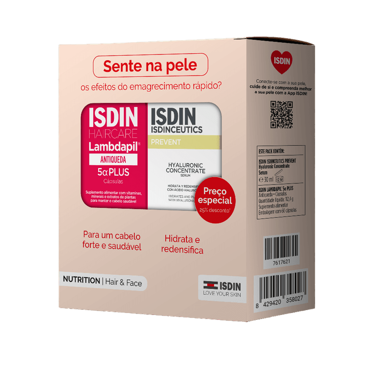 Embalagem do Kit Vitality - ISDIN