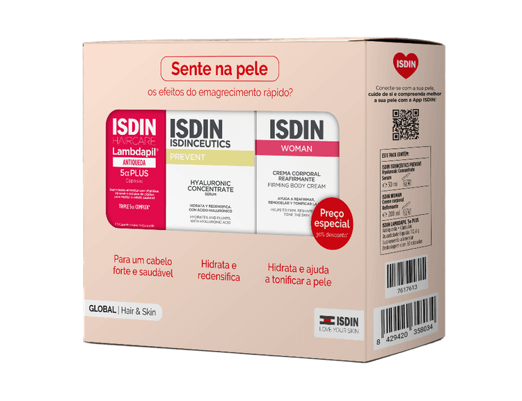 Embalagem do Kit Global - ISDIN